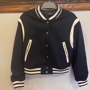 Blue Vici varsity jacket